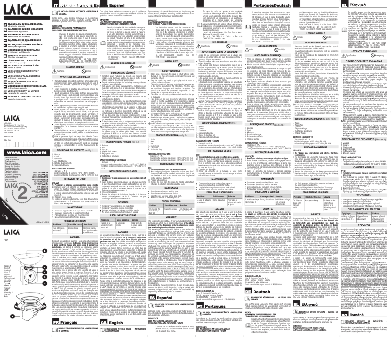 Imagen de la primera página del manual del dispositivo LC7106