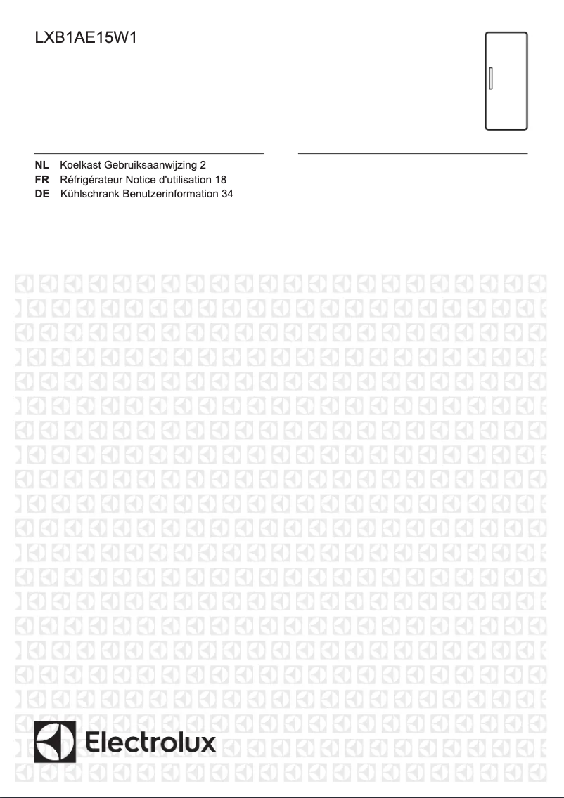 Página 1 del manual Manual de usuario Electrolux LXB1AE15W1