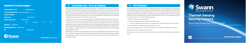 Imagen de la primera página del manual del dispositivo SWPRO-3MPMSDPK2