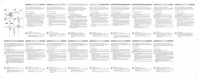 Página nº 1 - Manual de usuario Smeg 1ECWF01