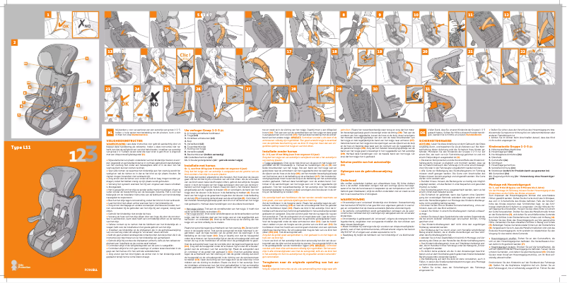 Página nº 1 - Manual de usuario Nania I-Max SP