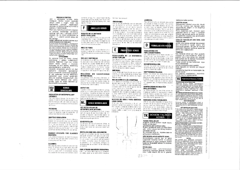 Imagen de la primera página del manual del dispositivo Titanium Evo OH