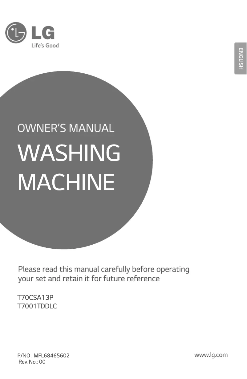Página 1 del manual Manual de usuario LG T7001TDDLC