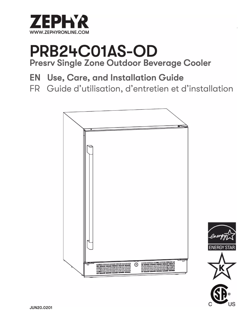 Imagen de la primera página del manual del dispositivo PRB24C01ODSS
