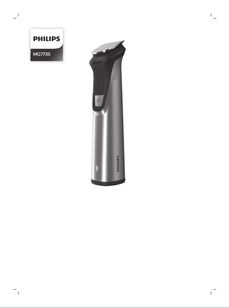 Página 1 del manual Manual de usuario Philips Series 7000 MG7735