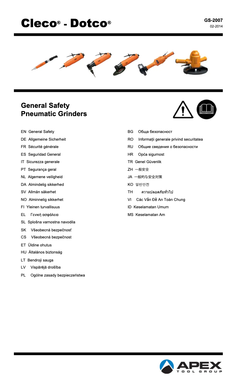 Imagen de la primera página del manual del dispositivo 10L2562-01
