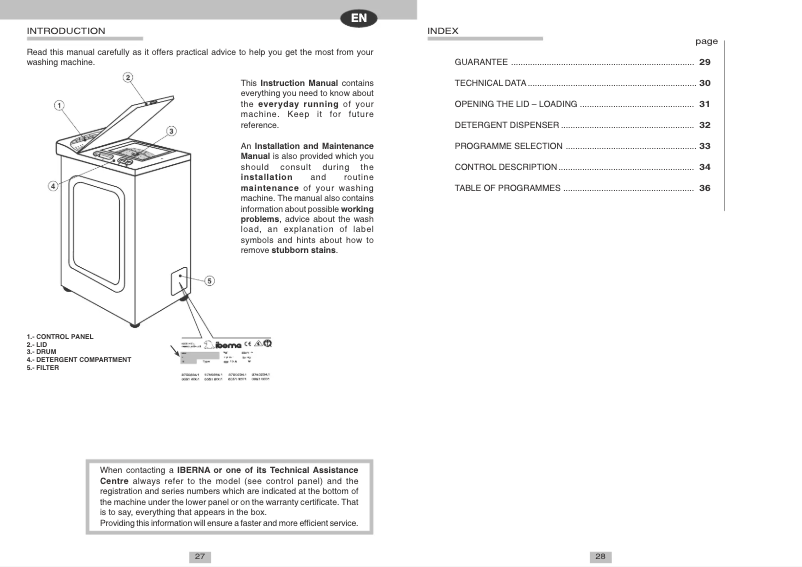 Imagen de la primera página del manual del dispositivo LB ITL 413 ES