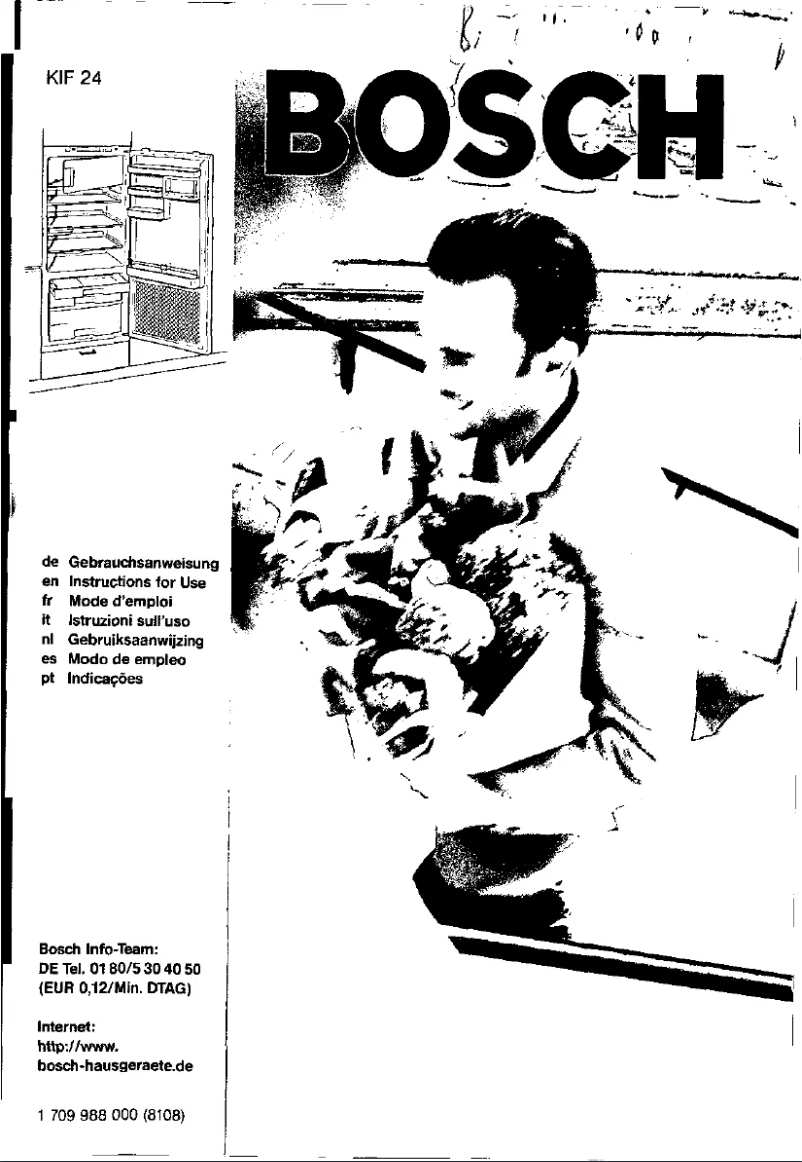 Imagen de la primera página del manual del dispositivo KIF24442