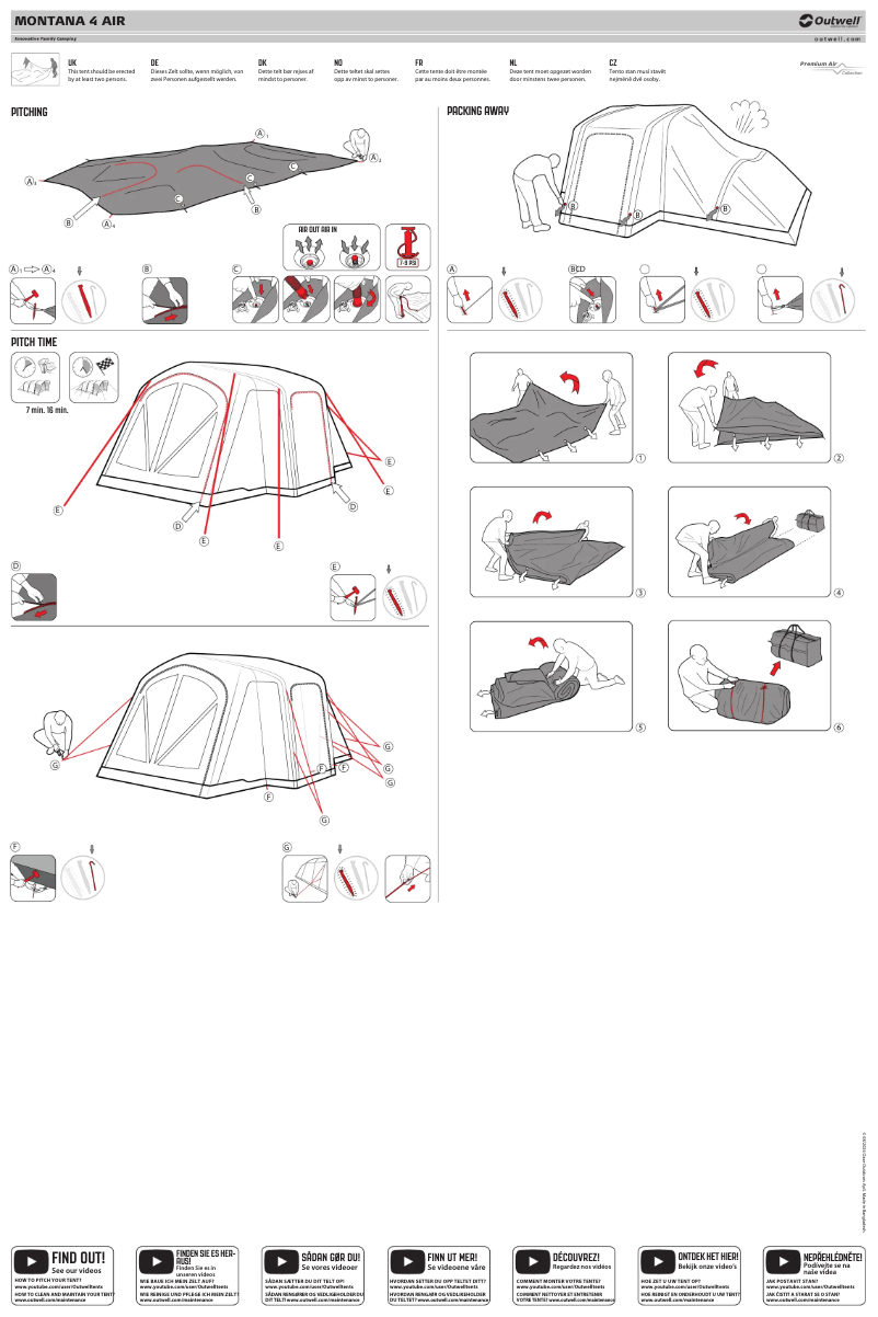 Imagen de la primera página del manual del dispositivo Montana 4 Air