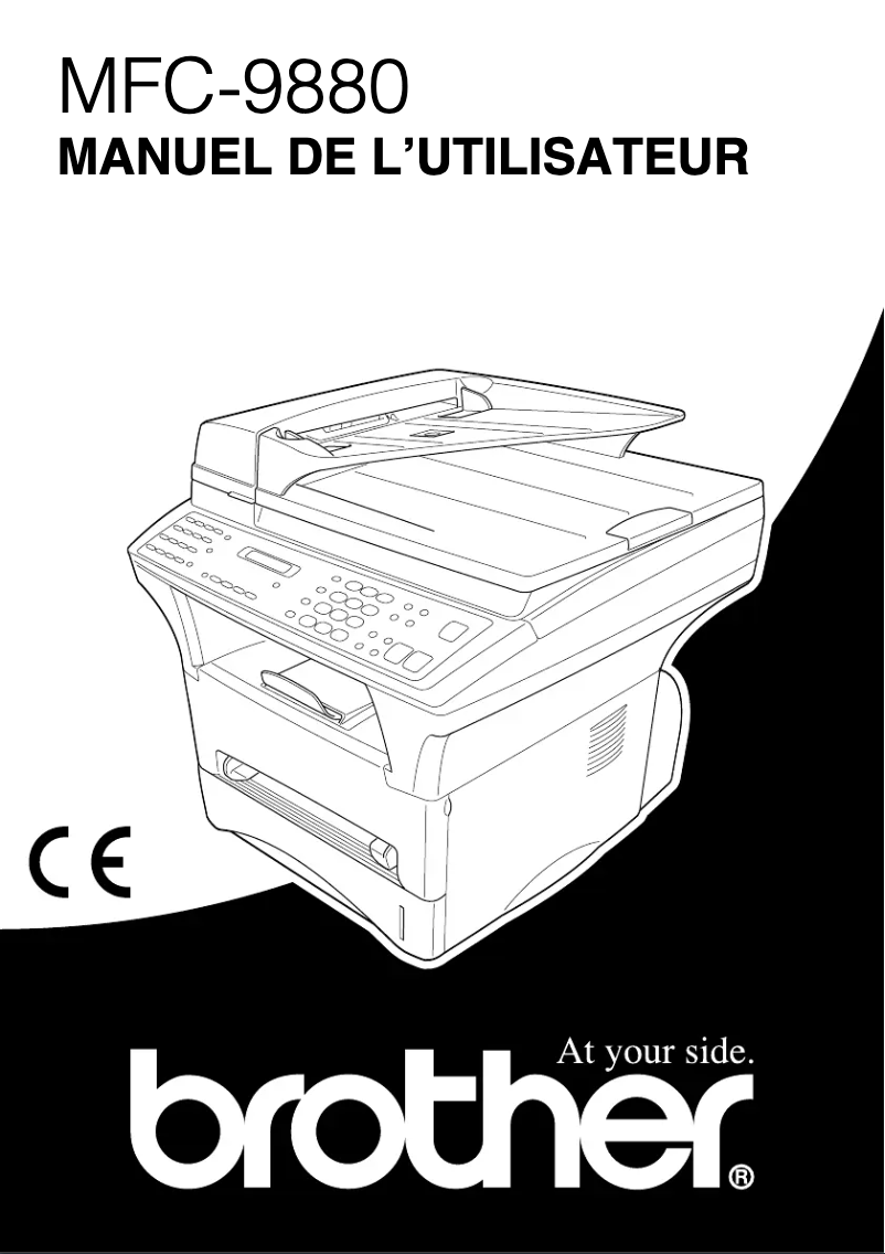 Imagen de la primera página del manual del dispositivo MFC-9880