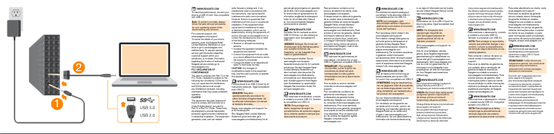 Imagen de la primera página del manual del dispositivo Expansion Desktop Drive