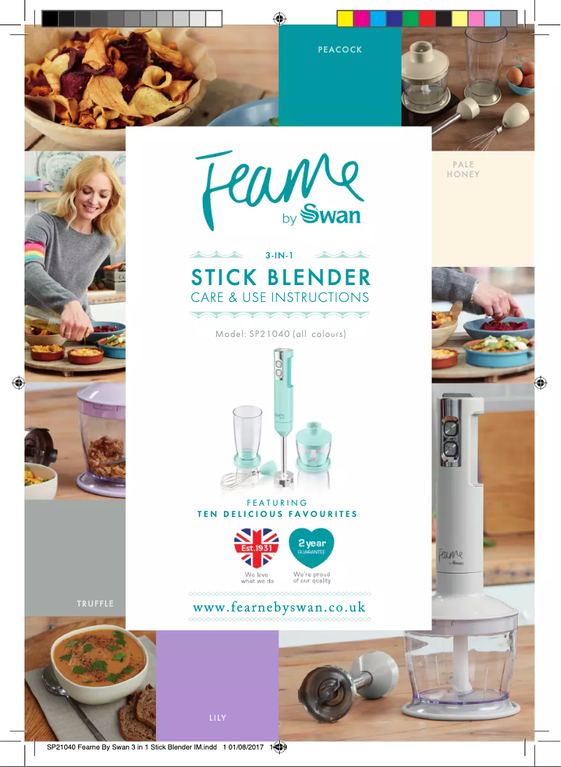 Página nº 1 - Manual de usuario Swan SP21040PKN