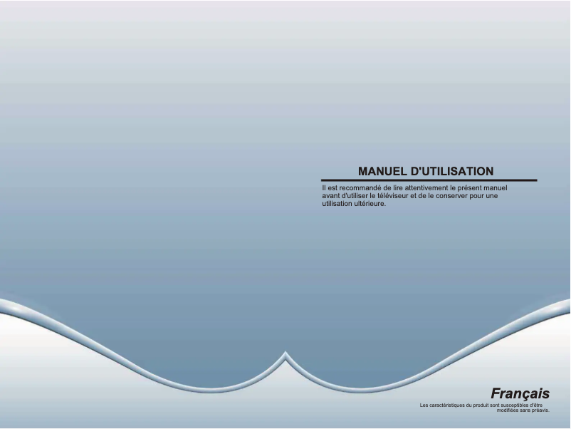Imagen de la primera página del manual del dispositivo LHD32D36