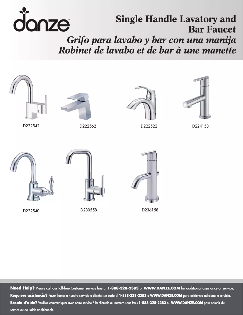 Imagen de la primera página del manual del dispositivo D222522