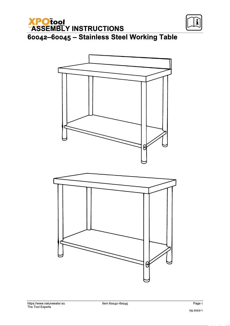 Página nº 1 - Manual de usuario WilTec 60042