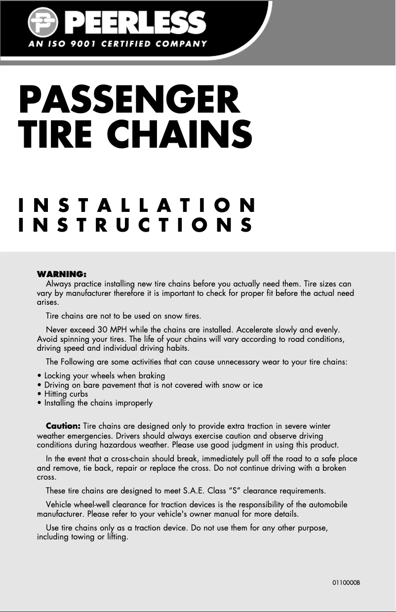 Imagen de la primera página del manual del dispositivo Passenger
