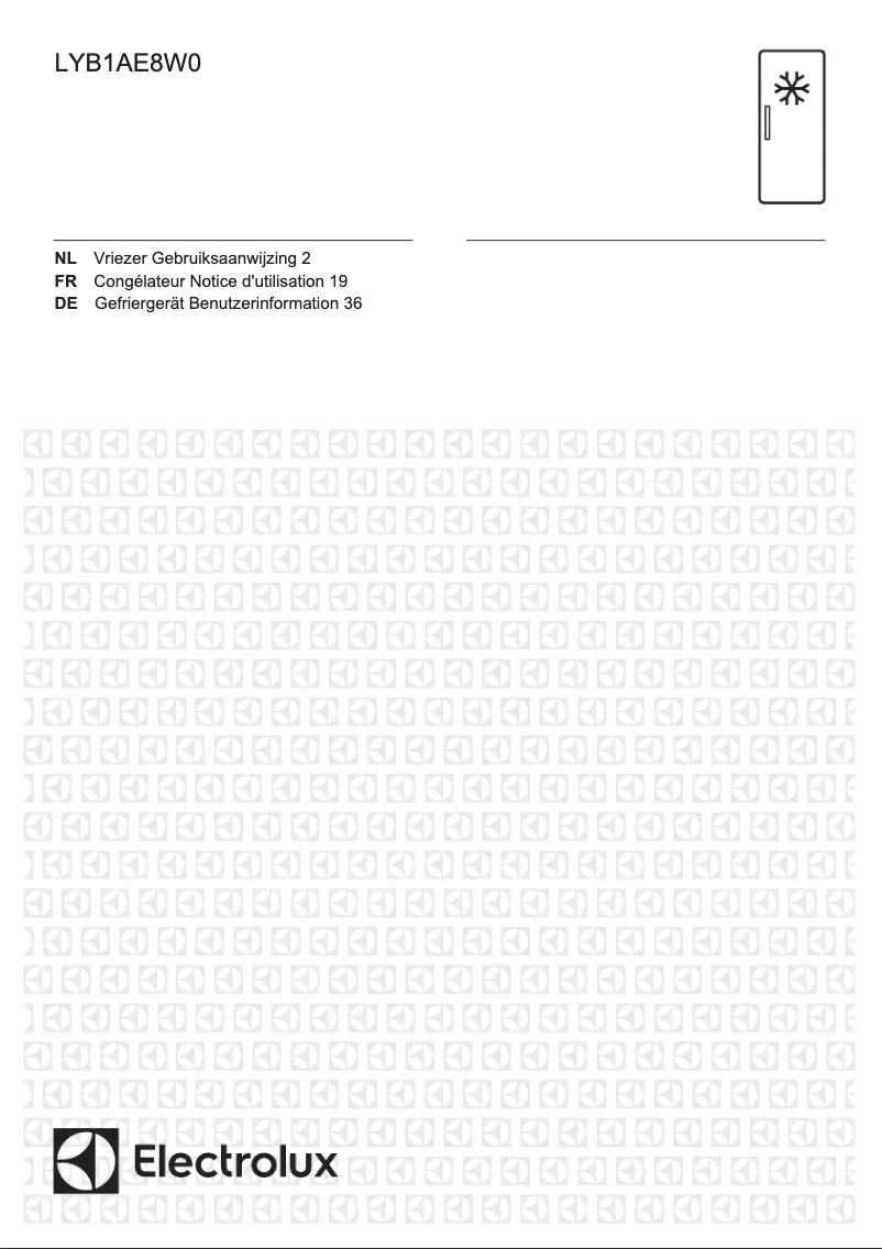 Página 1 del manual Manual de usuario Electrolux LYB1AE8W0