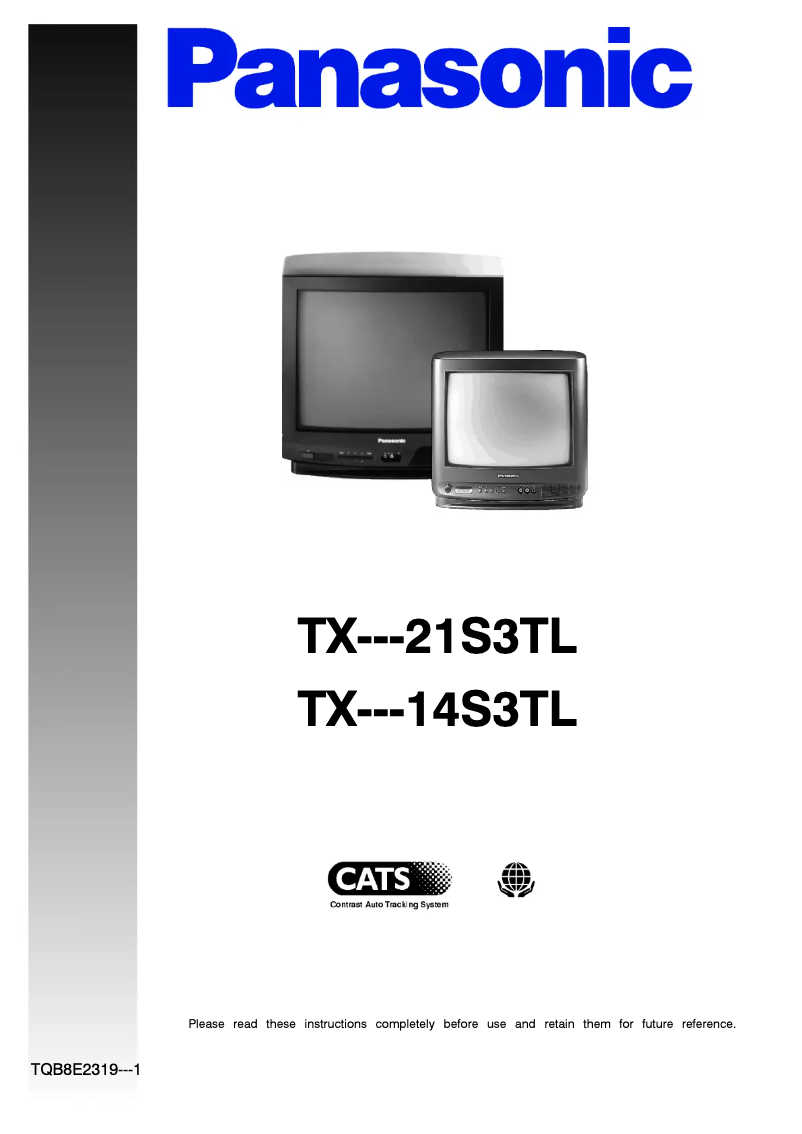 Imagen de la primera página del manual del dispositivo TX-21S3TL