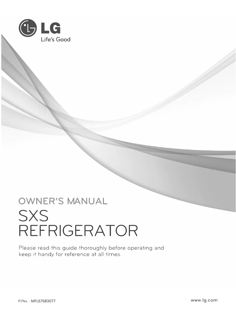 Página nº 1 - Manual de usuario LG GC-P207GPYV