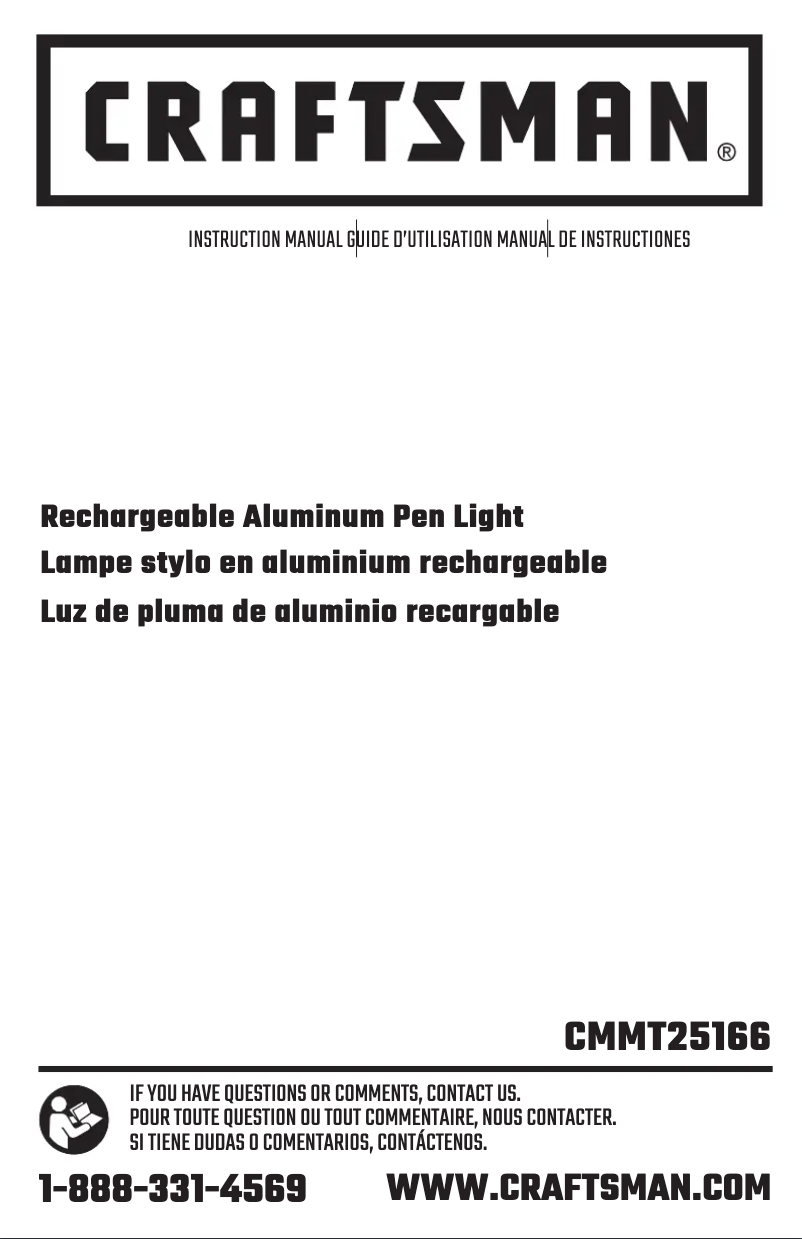 Imagen de la primera página del manual del dispositivo CMMT25166