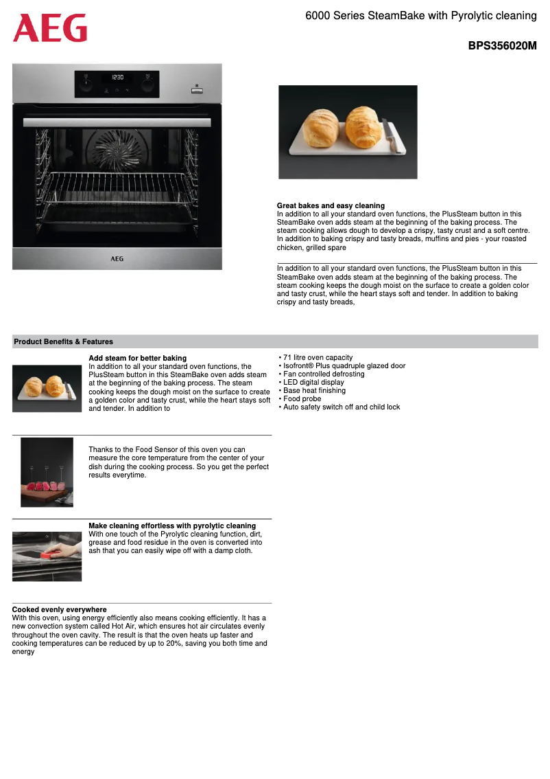 Imagen de la primera página del manual del dispositivo BPS356020M