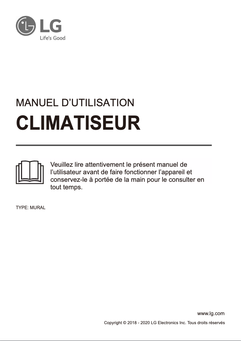 Página 1 del manual Manual de usuario LG N241HSV2