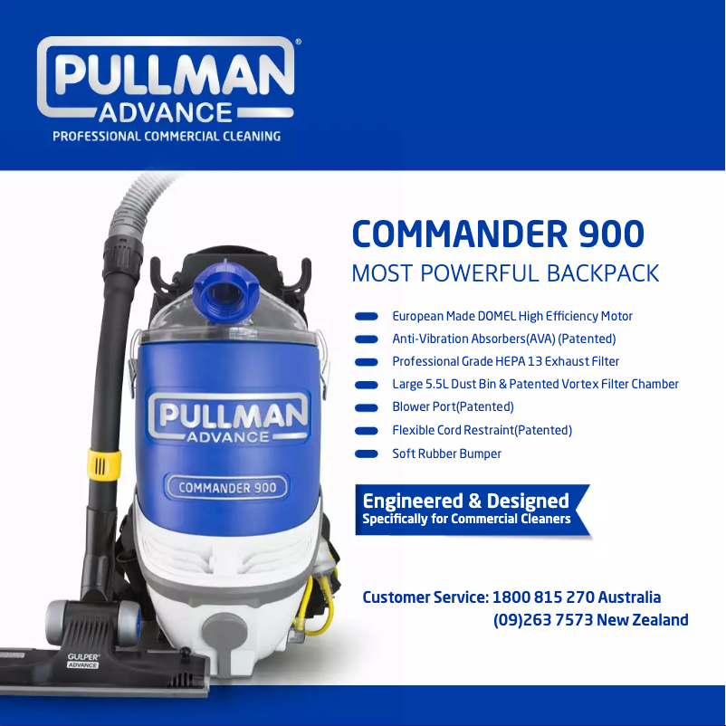 Imagen de la primera página del manual del dispositivo Commander 900