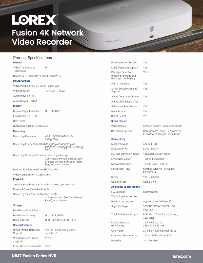 Imagen de la primera página del manual del dispositivo N847A62