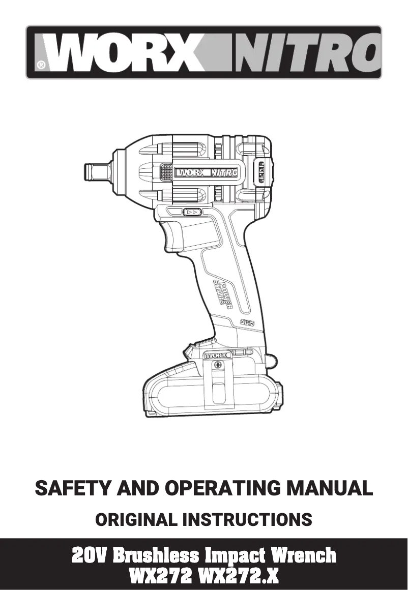 Página 1 del manual Manual de usuario Worx WX272