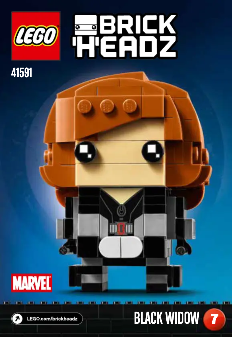 Página 1 del manual Manual de usuario Lego Brickheadz 41591