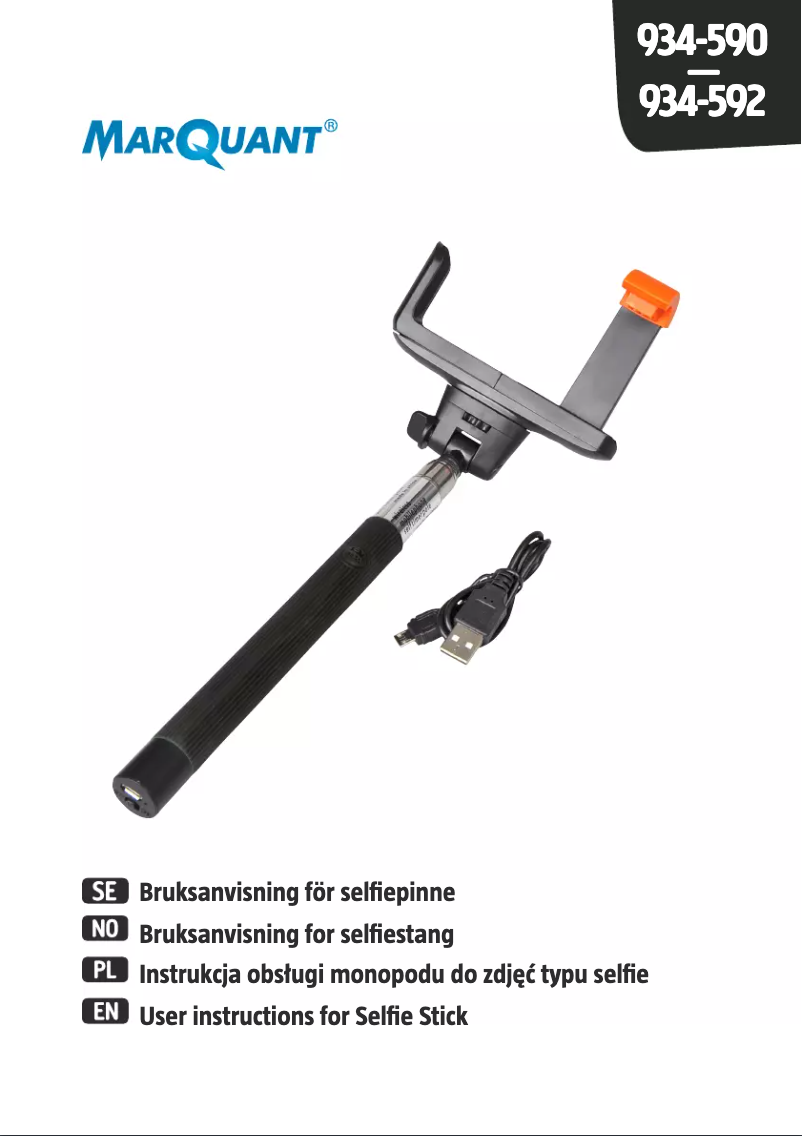 Imagen de la primera página del manual del dispositivo 934-590