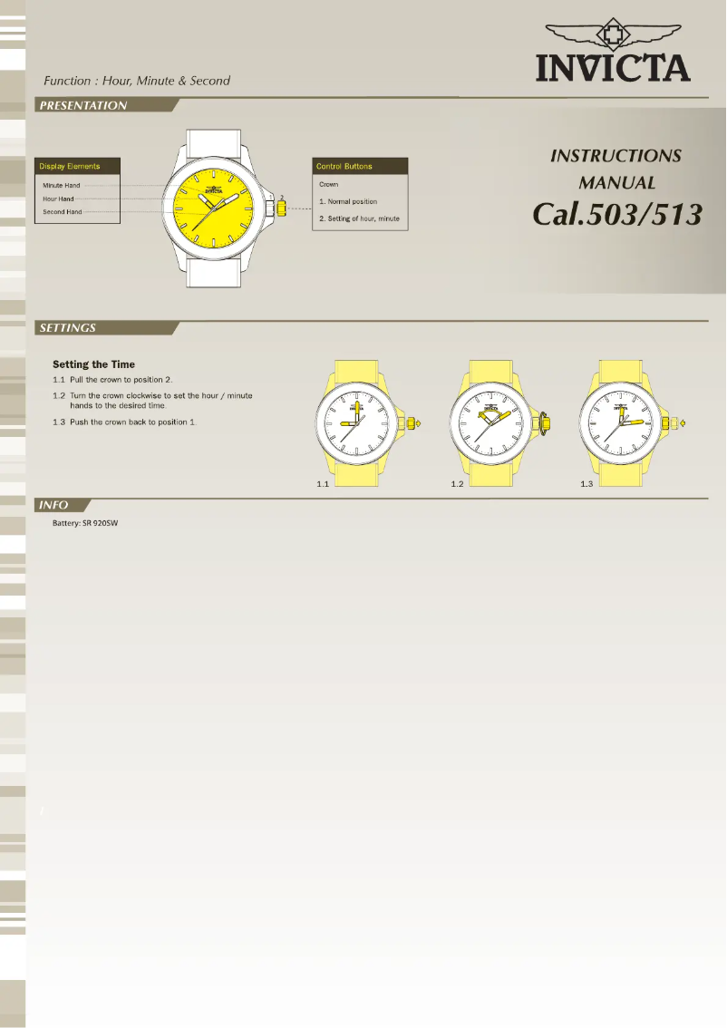 Imagen de la primera página del manual del dispositivo Russian Diver 28803