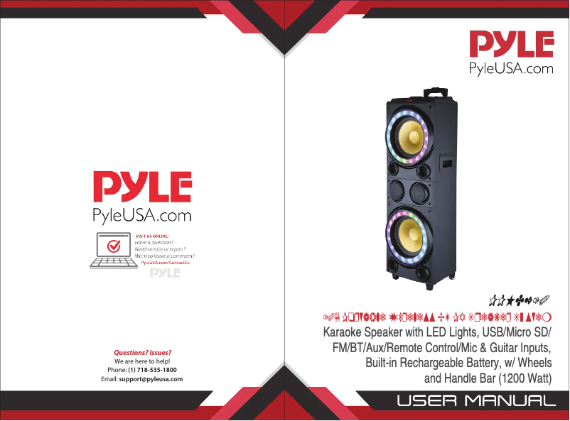 Imagen de la primera página del manual del dispositivo CA-PPHD210