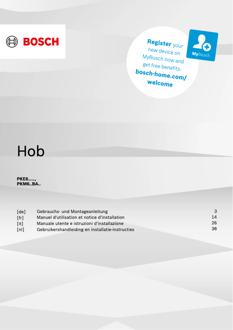 Imagen de la primera página del manual del dispositivo PKE611BA2E