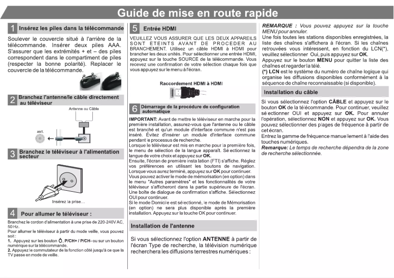 Imagen de la primera página del manual del dispositivo 32HFL2808D