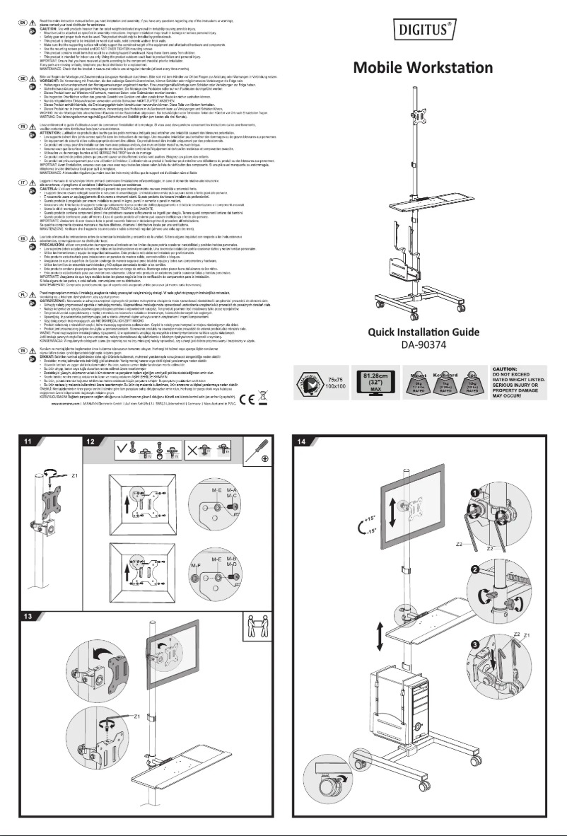 Imagen de la primera página del manual del dispositivo DA-90374