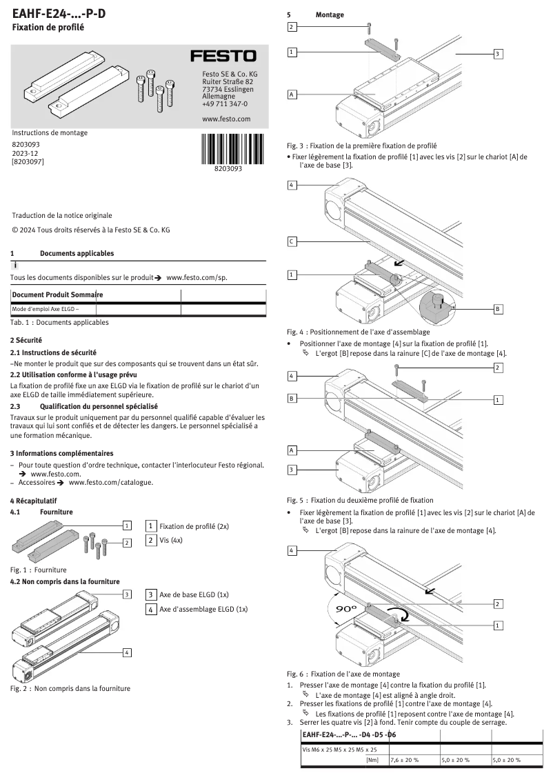 Imagen de la primera página del manual del dispositivo EAHF-E24-60-P-D6