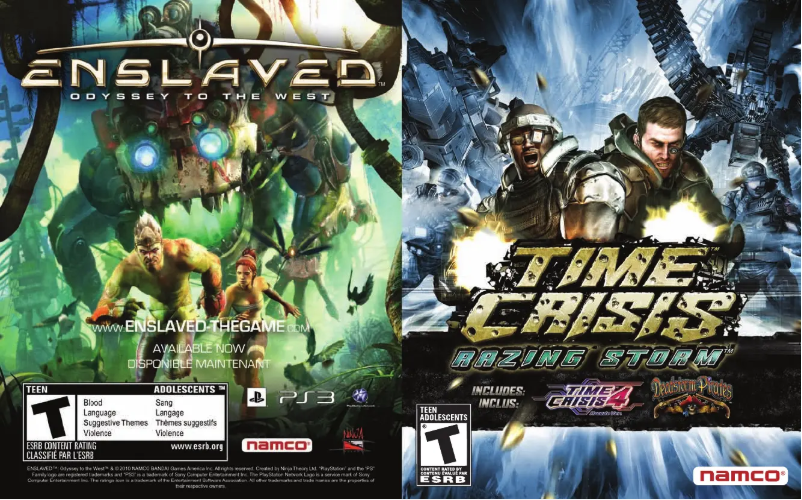 Página 1 del manual Manual de usuario Sony Time Crisis - Razing Storm (Playstation 3)