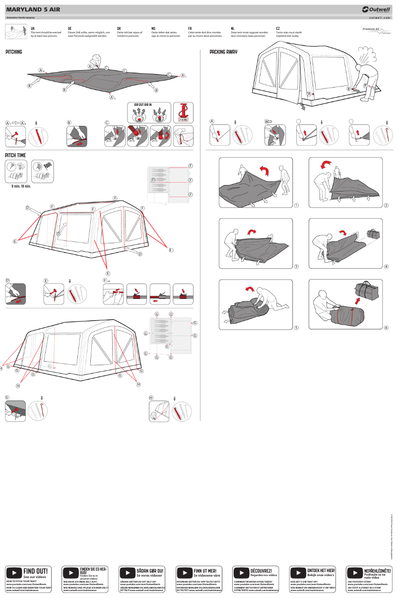 Imagen de la primera página del manual del dispositivo Maryland 5 Air