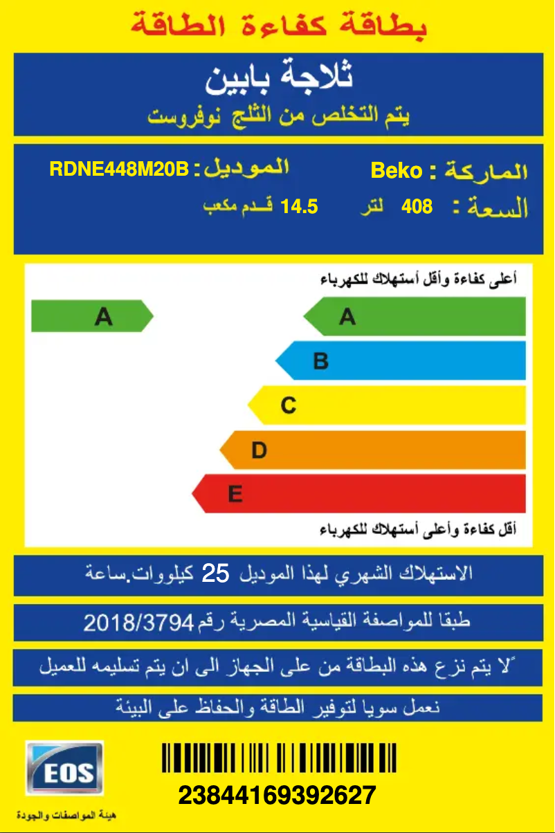 Imagen de la primera página del manual del dispositivo RDNE448M20B