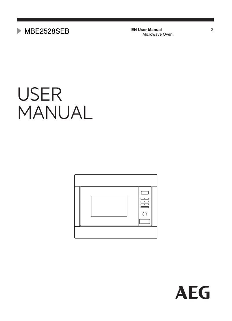 Imagen de la primera página del manual del dispositivo MBE2528SEB