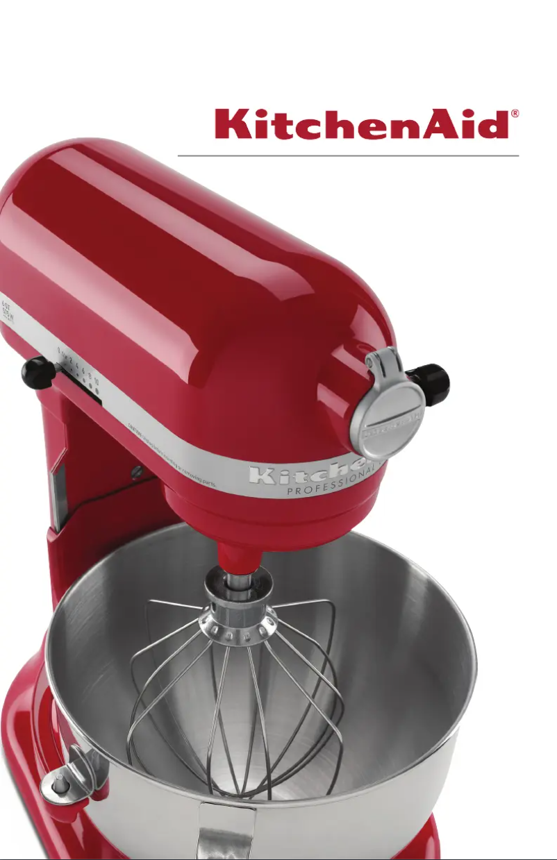Página 1 del manual Manual de usuario KitchenAid Professional 600 KF26M22SR