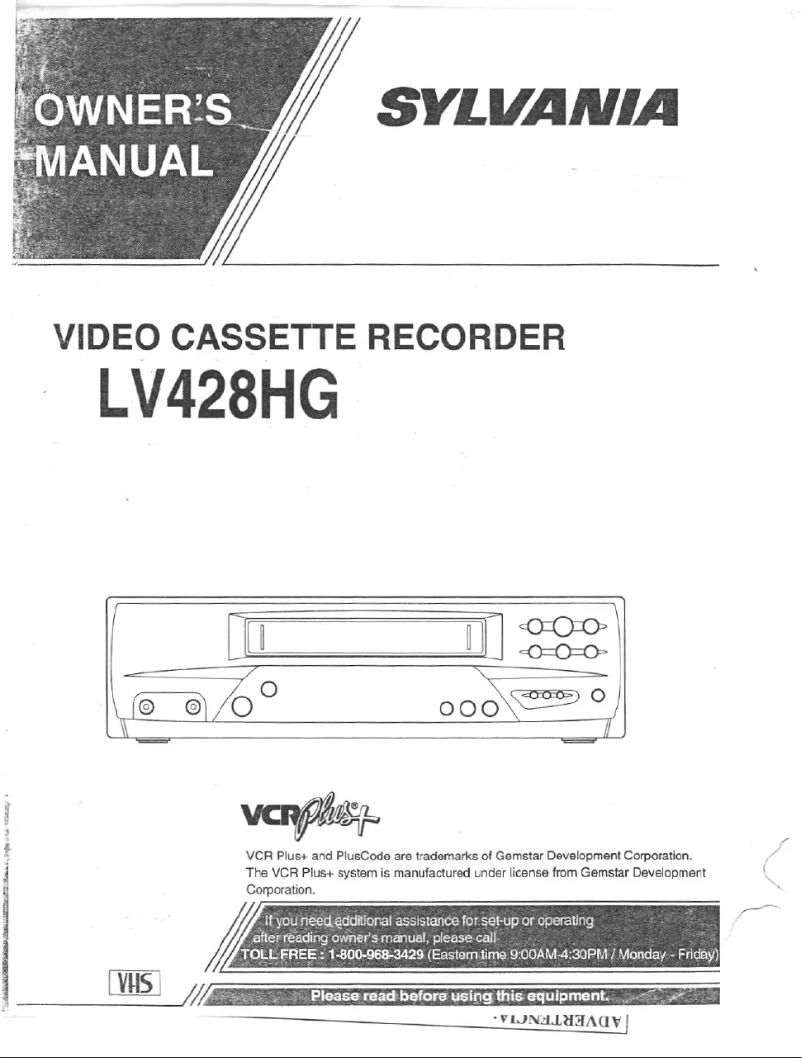 Imagen de la primera página del manual del dispositivo LV428HG