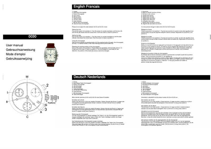 Página nº 1 - Manual de usuario Davis Desmond 0030