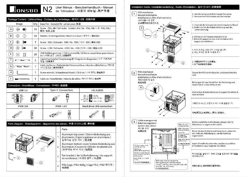 Imagen de la primera página del manual del dispositivo N2