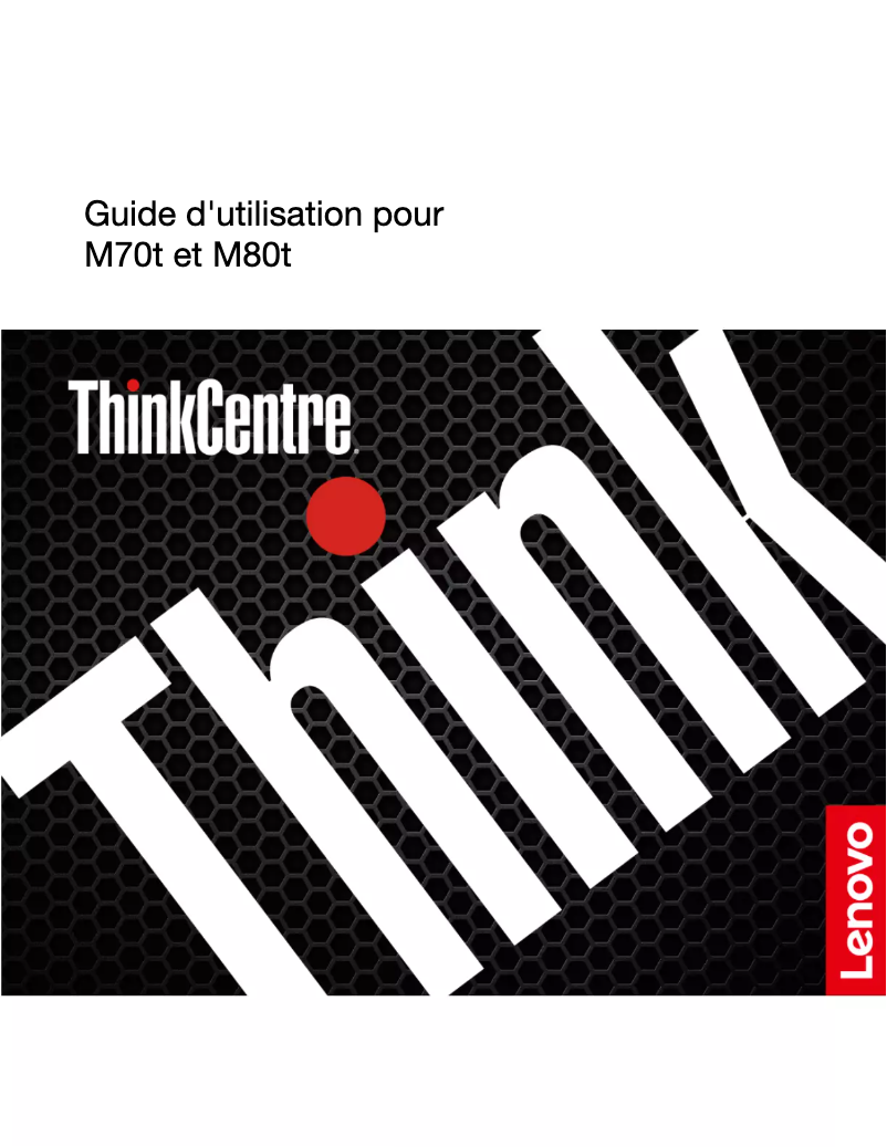 Imagen de la primera página del manual del dispositivo Thinkcentre M70t