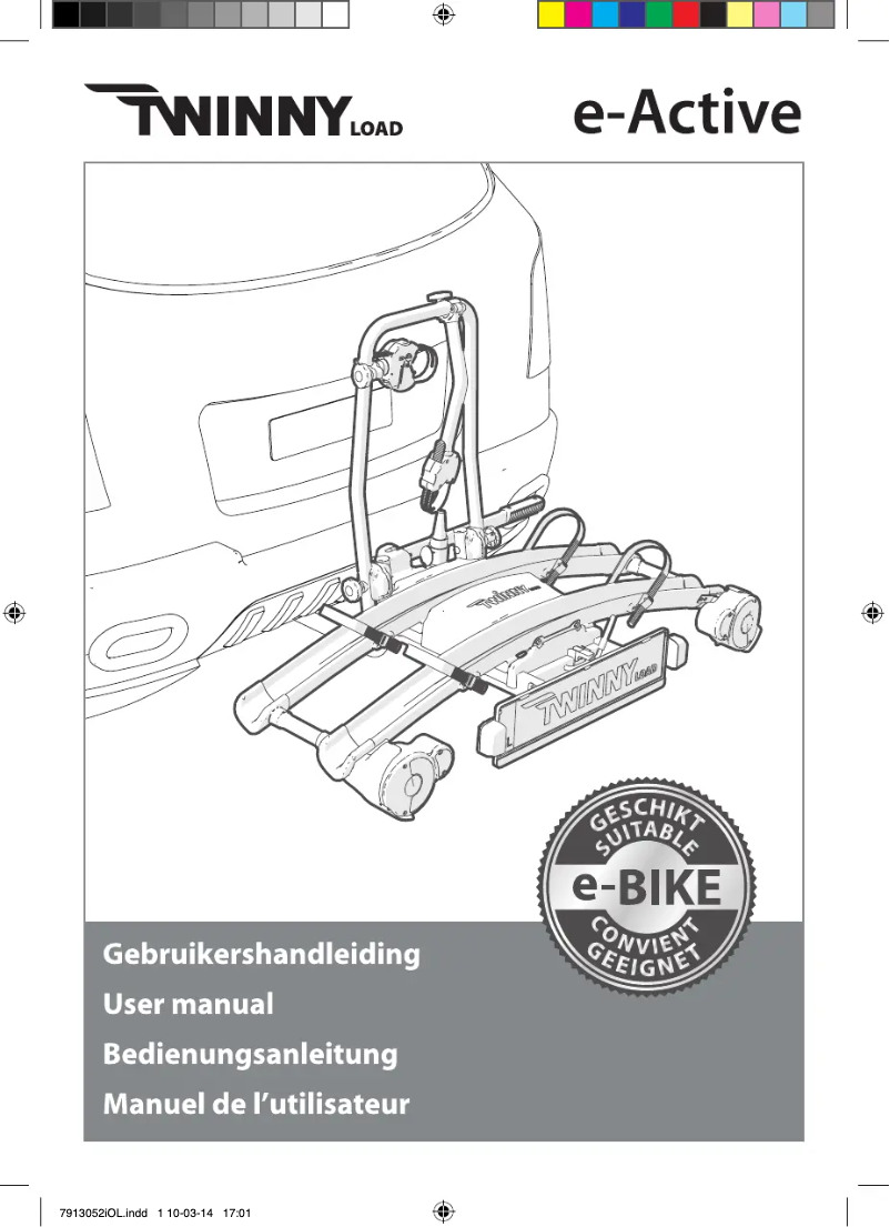 Imagen de la primera página del manual del dispositivo E-Active