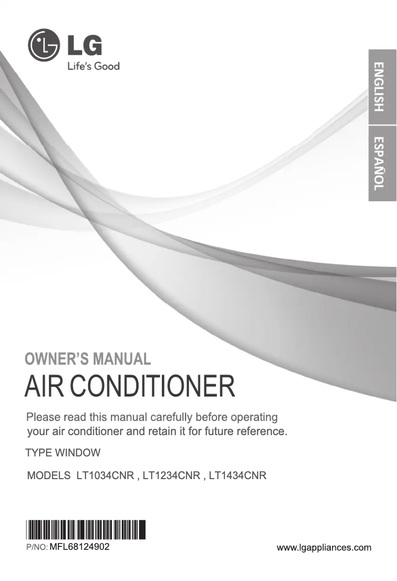 Página nº 1 - Manual de usuario LG LT1234CNR