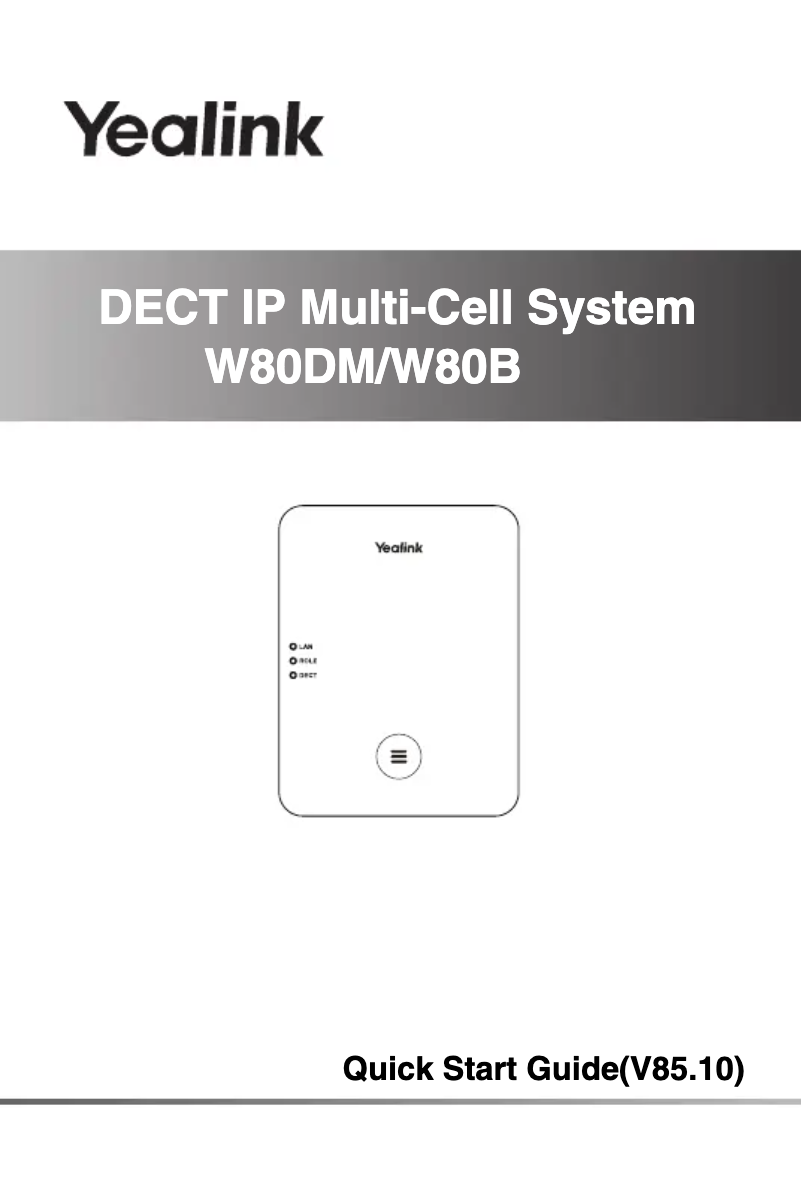 Imagen de la primera página del manual del dispositivo WHM631