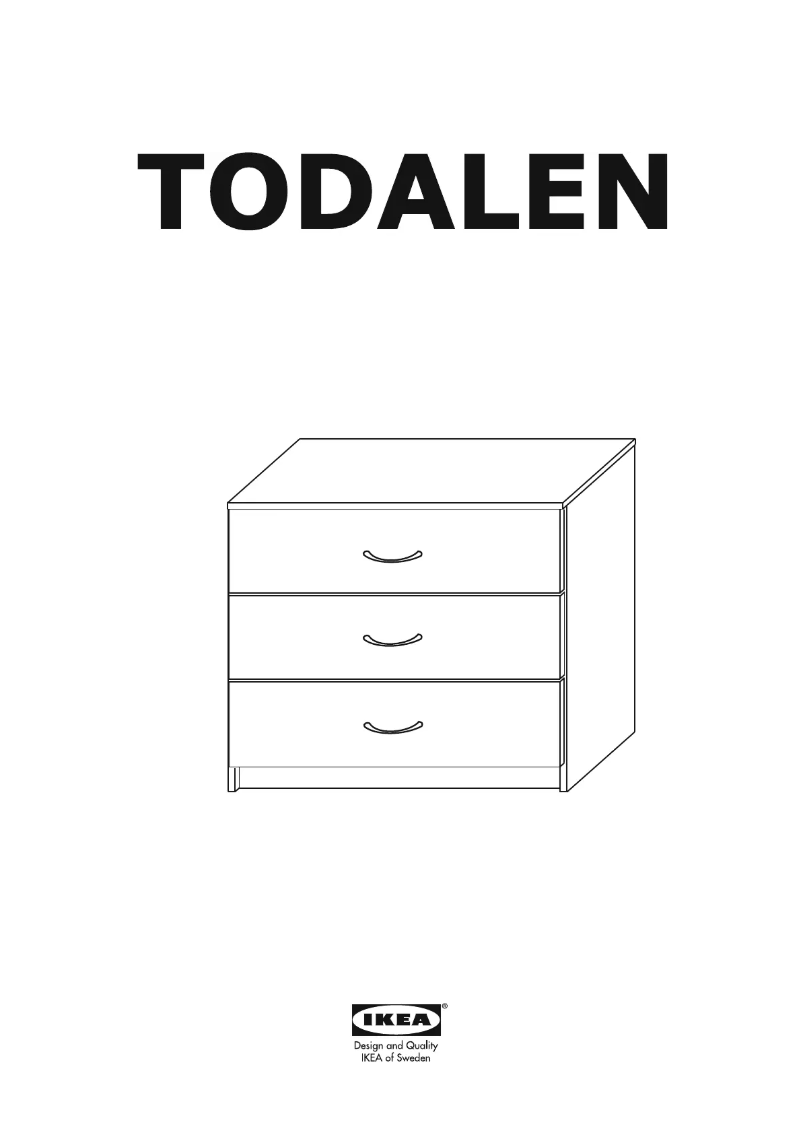 Imagen de la primera página del manual del dispositivo TODALEN (80x49x77)